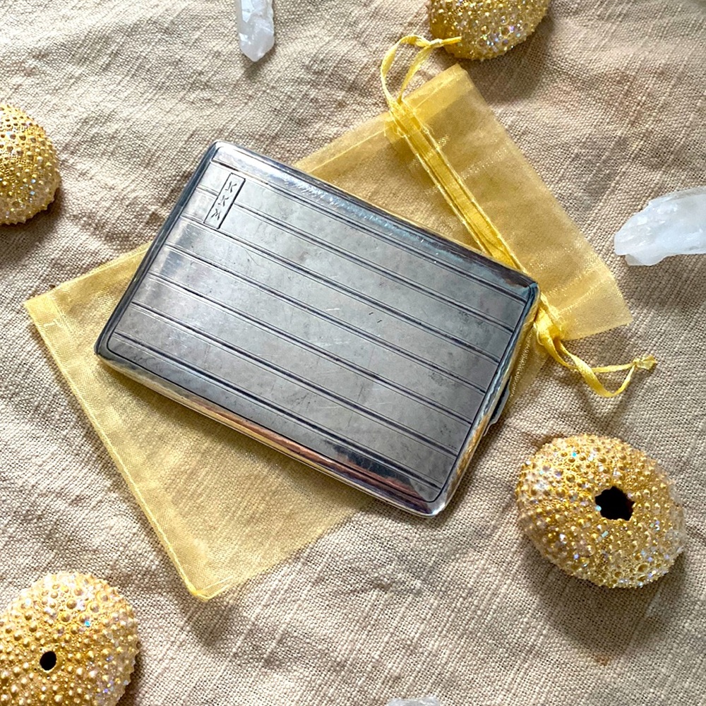 1920’s Antique Sterling Cigarette Case